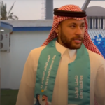Neymar in uniforme saudita